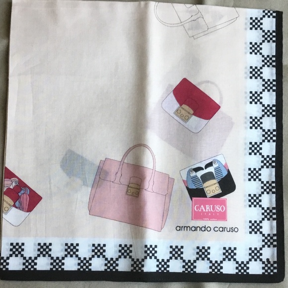 Caruso Handkerchief New with tags - Picture 5 of 12